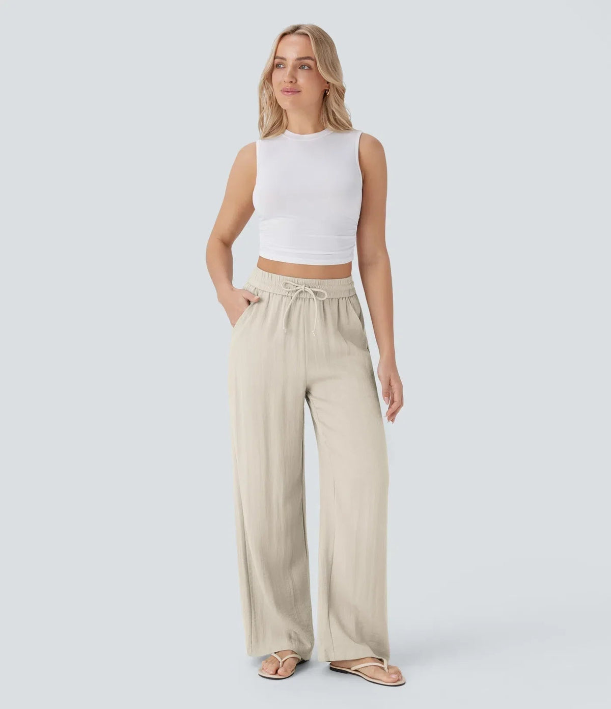 Sarah – Effortless Wide Leg Pants