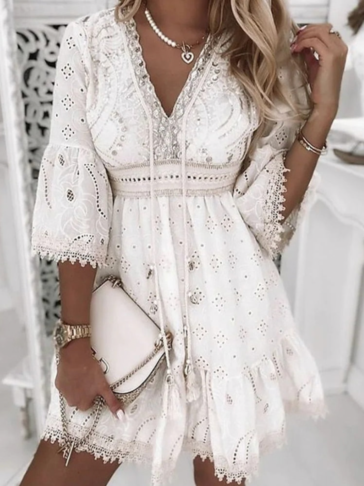 Boho Ibiza Dress | Summer Dress for Women